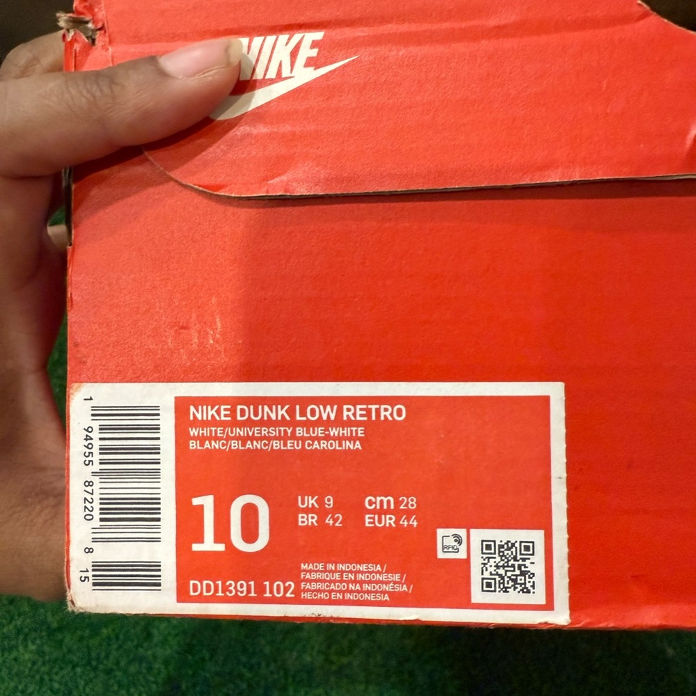Nike Dunk Low Retro University blue-white